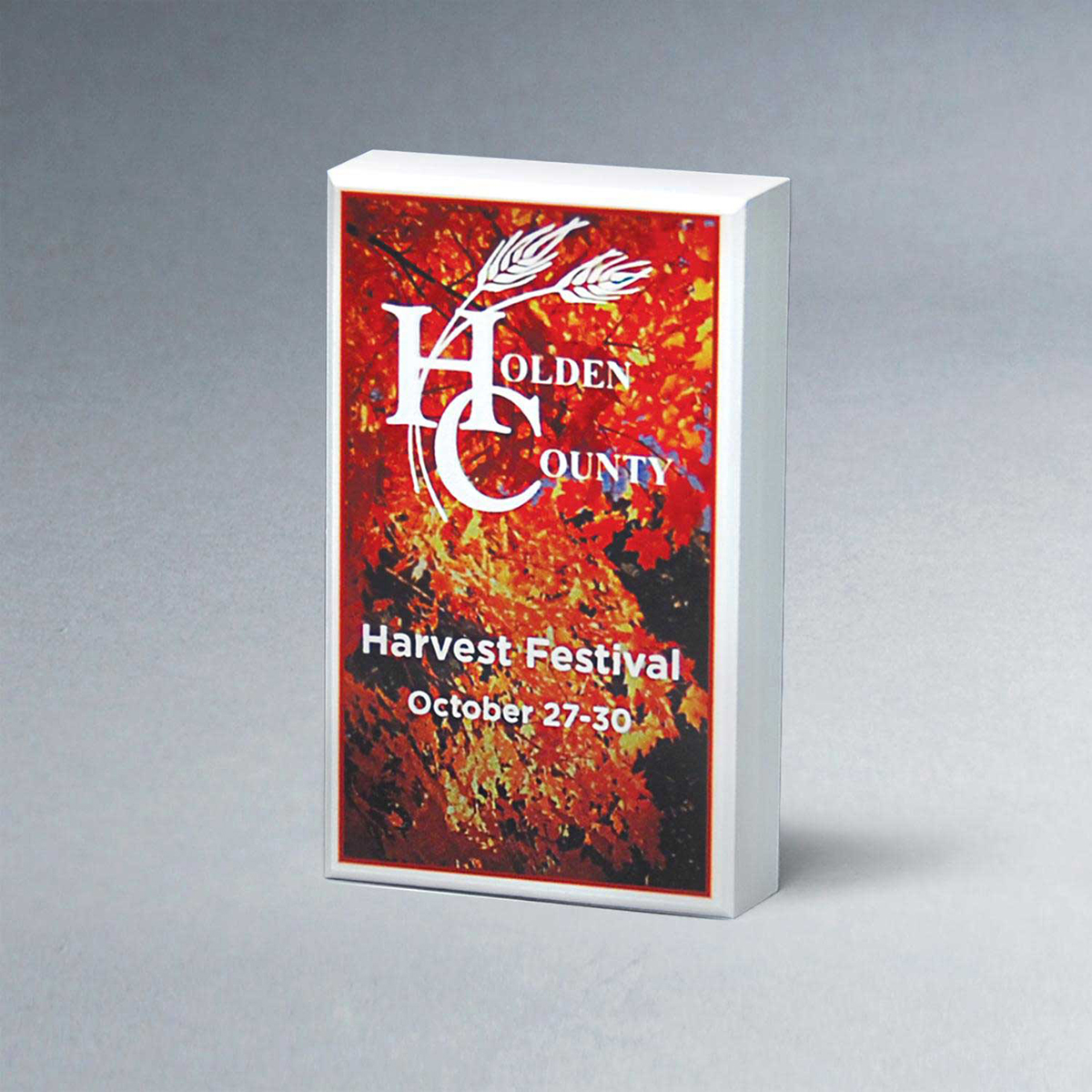 3" x 5" Wood Block Award