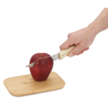 Bamboo Fiber Lunch Box with Cutting Board Lid