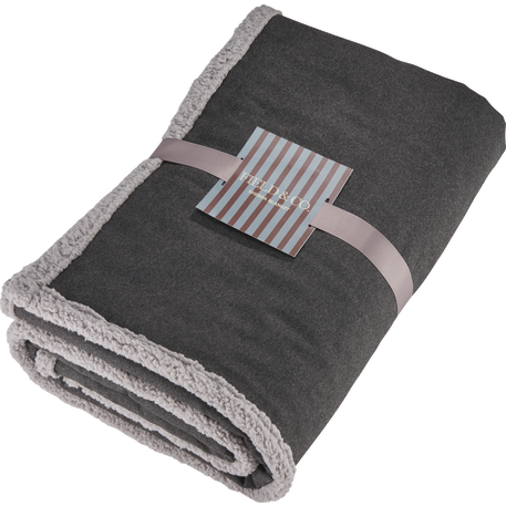 Field & Co.® Oversized Wool Sherpa Blanket
