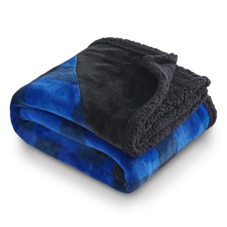 Field & Co.® Buffalo Plaid Sherpa Blanket