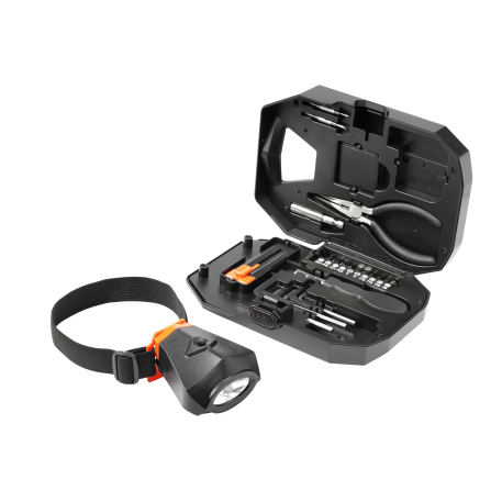 Built2Work Flashlight 22 Piece Tool Set