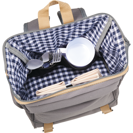 Café Picnic Backpack for Two