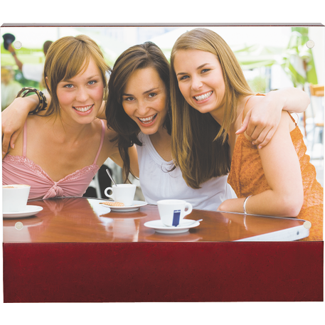 Brown Acrylic Frame - 4" x 6"