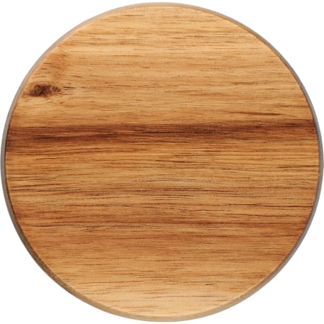 Tahoe Tea & Coffee Ceramic Mug with Wood Lid 16oz