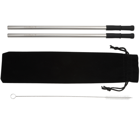 Reusable Stainless steel Straw Set with Brush