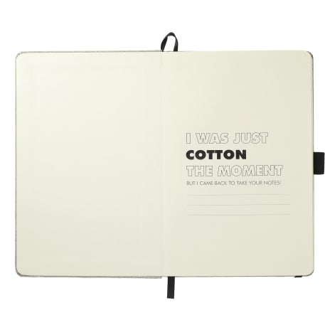 5.5" x 8.5" Recycled Cotton Bound JournalBook®
