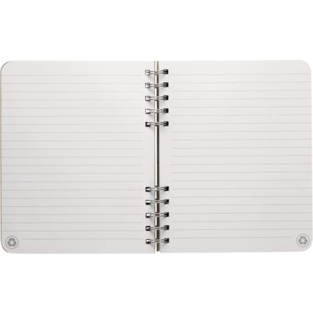 6" x 7.5" Recycled Cardboard Spiral JournalBook®