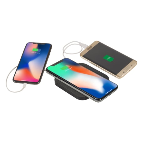 Ozone Wireless Charging Pad with Dual Outputs