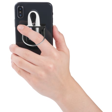 Patch Phone Stand with 2-in-1 Cable