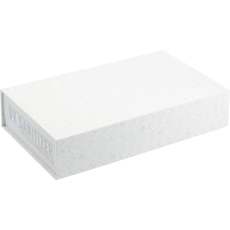 UV Sanitizer Desk Clock with Wireless Charging