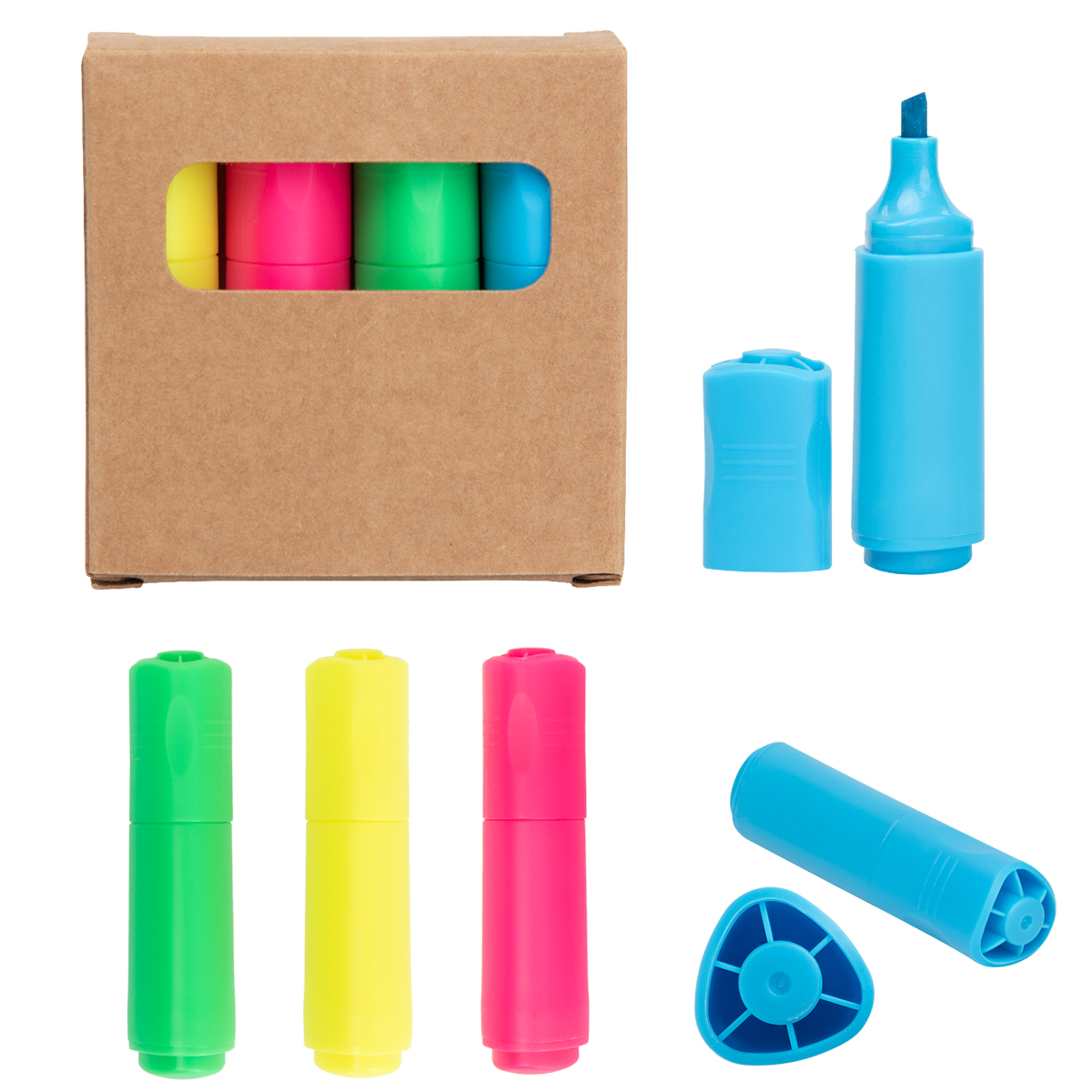 4-In-1 Mini Highlighter Set