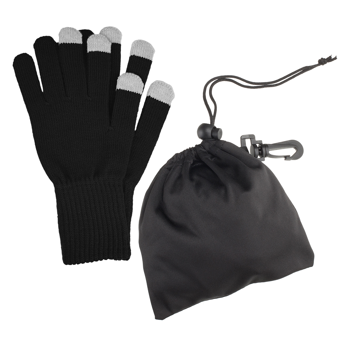 Touch Screen Gloves In RPET Pouch