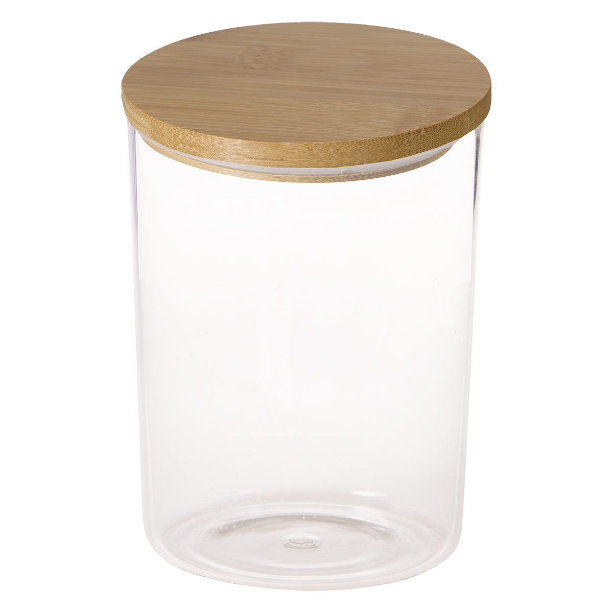 26 Oz. Glass Container With Bamboo Lid