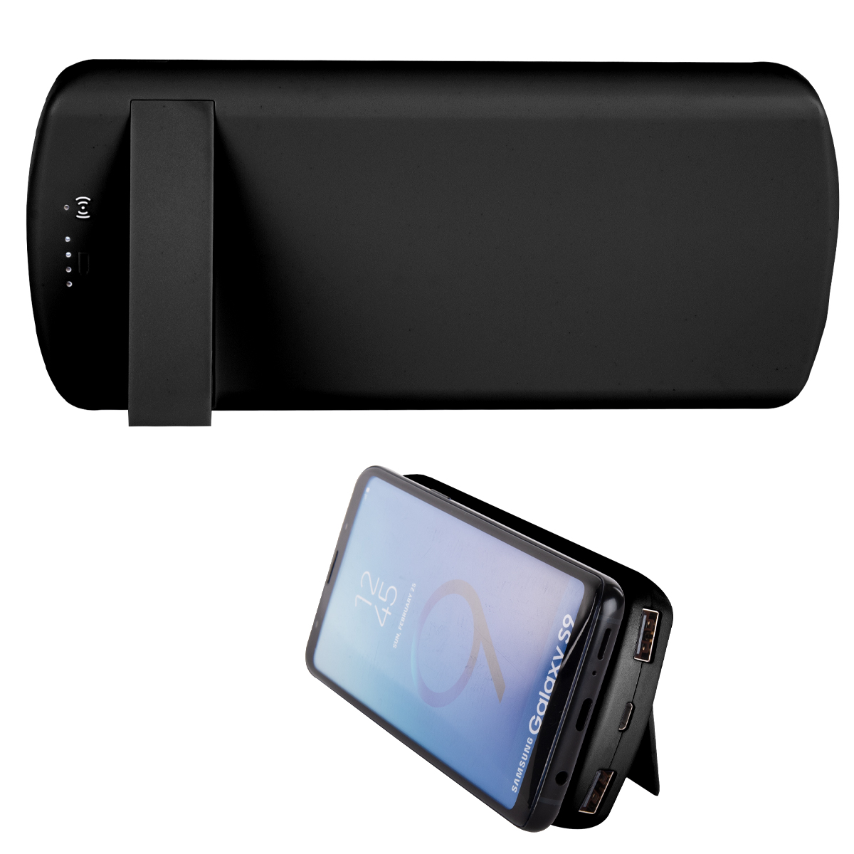 8000 mAh Wireless Charger Phone Stand