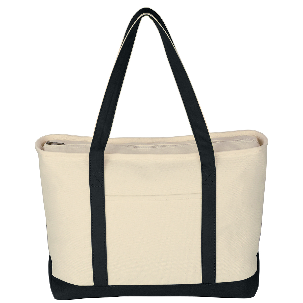 Large Heavy Cotton Canvas Boat Tote Bag