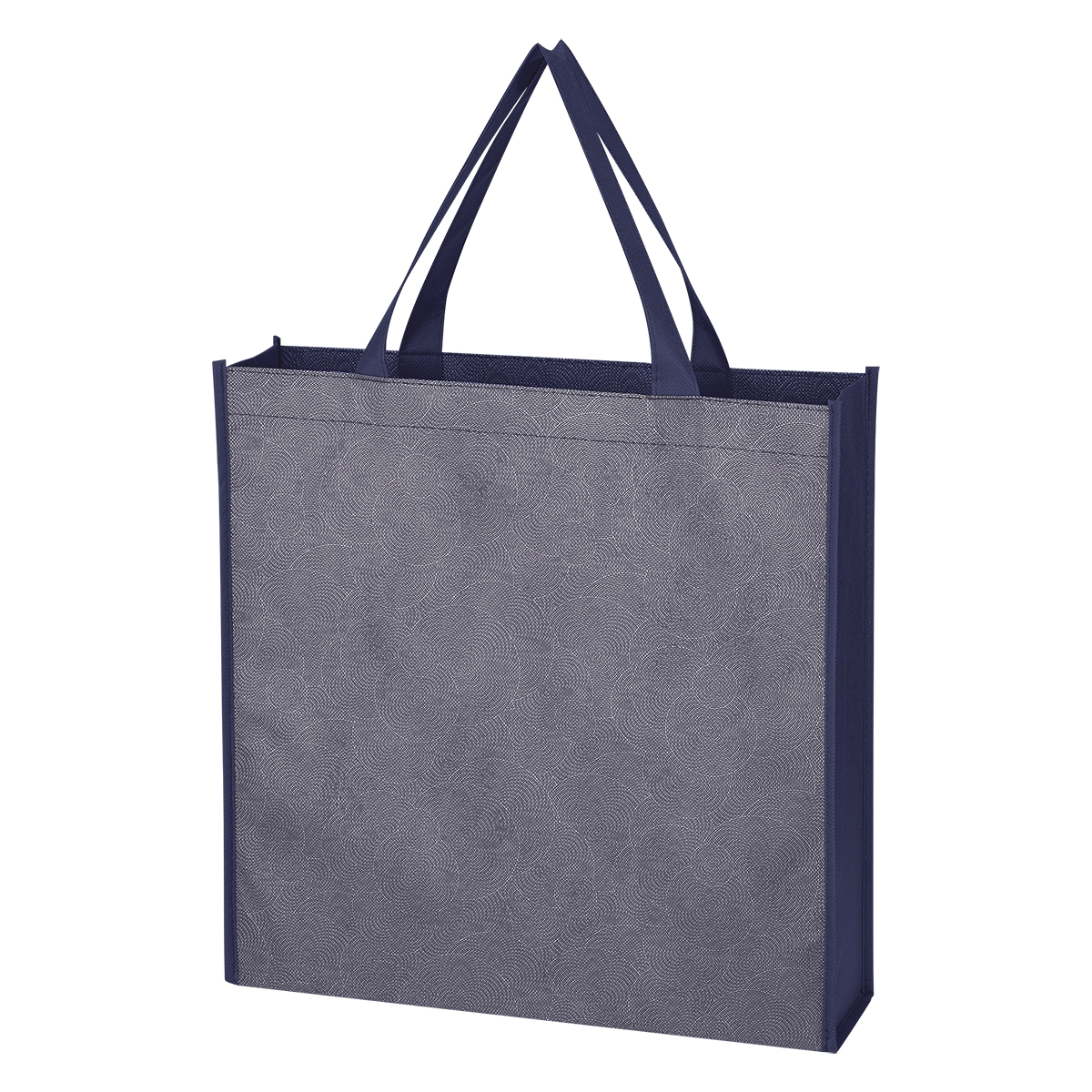 Silver Swirls Non-Woven Tote Bag
