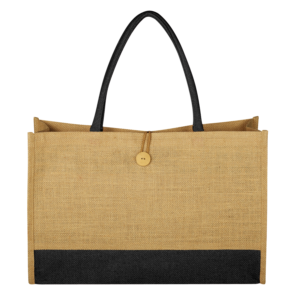 Jute Box Tote Bag
