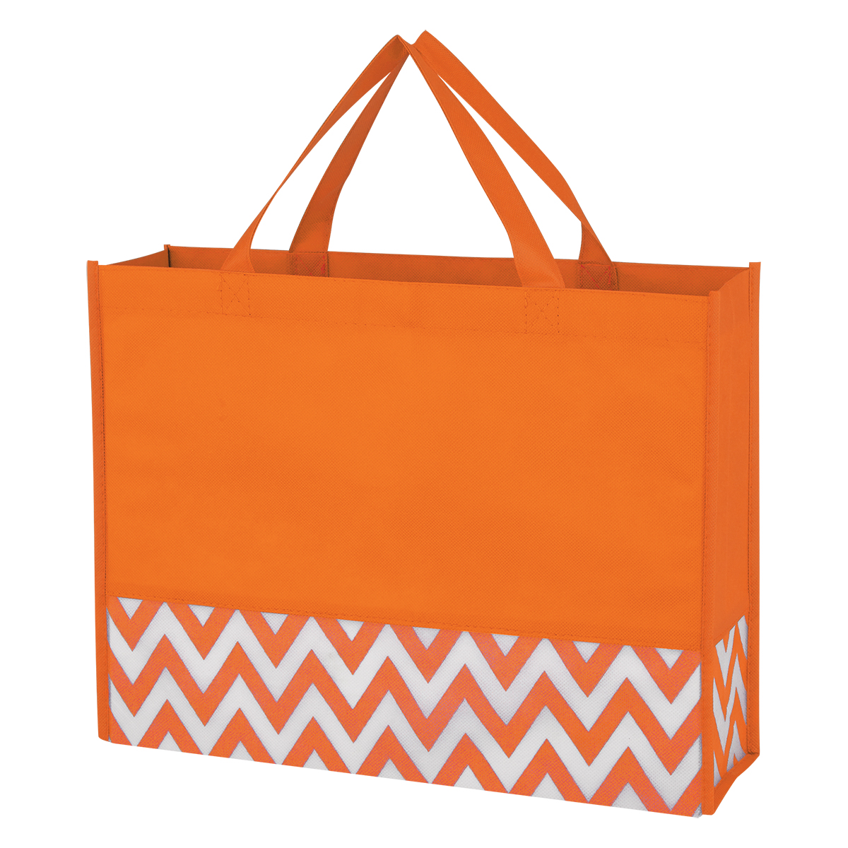 Zigzag Non-Woven Tote Bag
