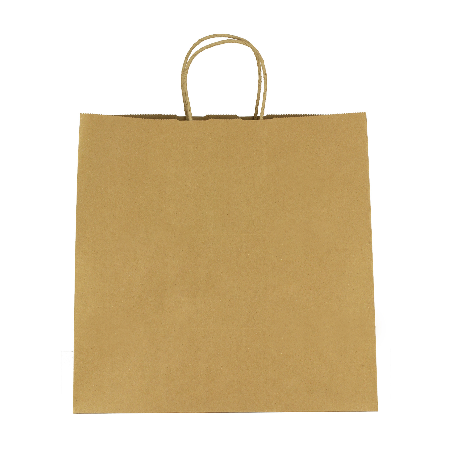 Kraft Paper Brown Shopping Bag - 10" x 10"