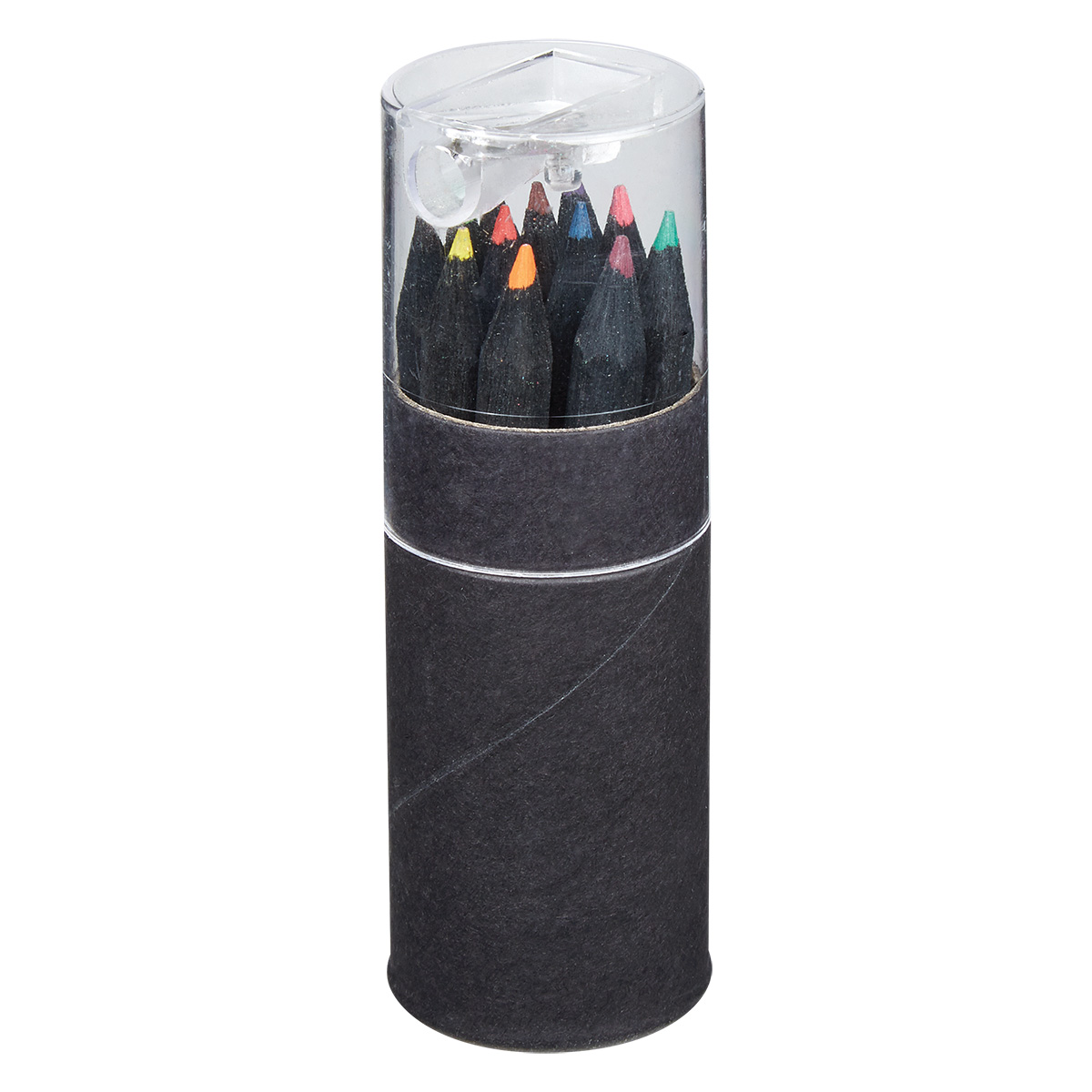 Blackwood 12-Piece Colored Pencil Set In Tube With Sharpener  