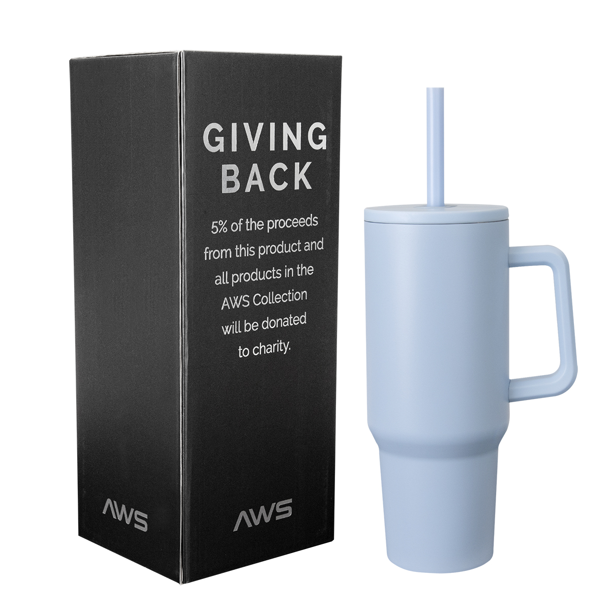 40 Oz. AWS Jackson Intrepid Stainless Steel Tumbler