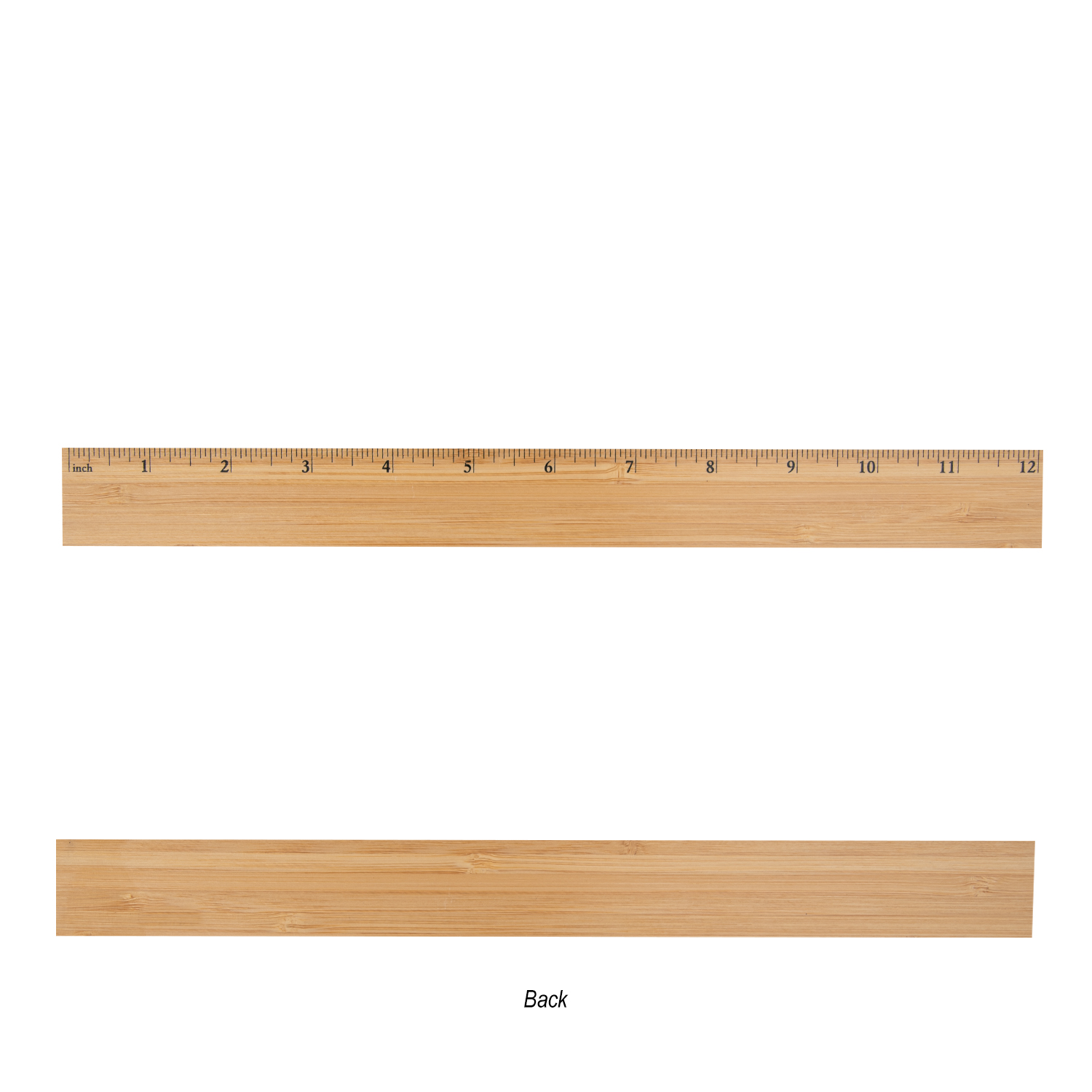 12" Bamboo Ruler