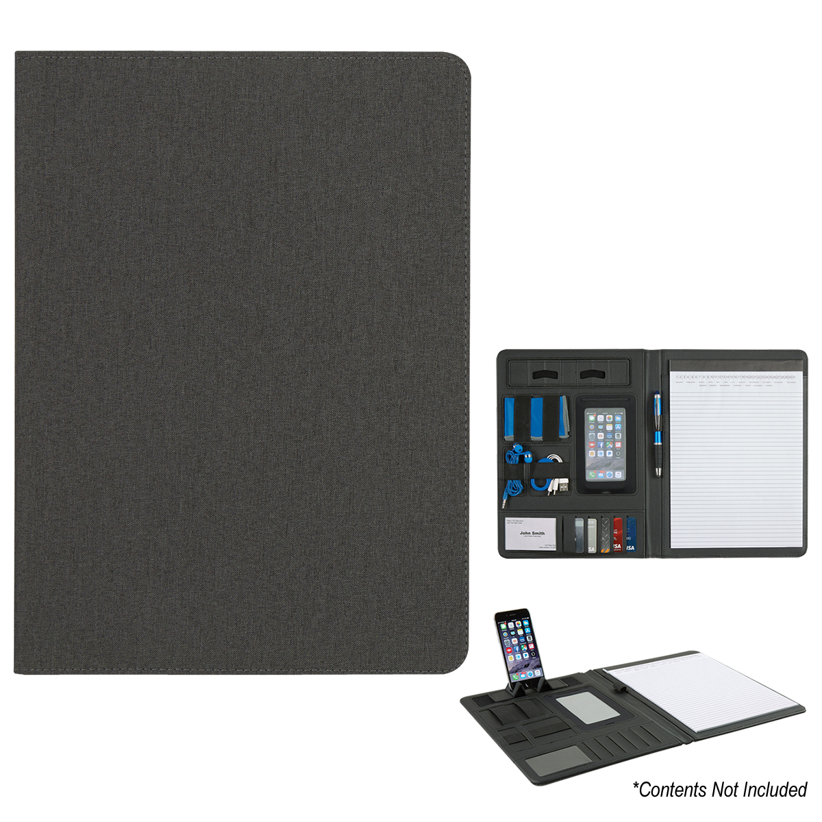 Heathered Padfolio