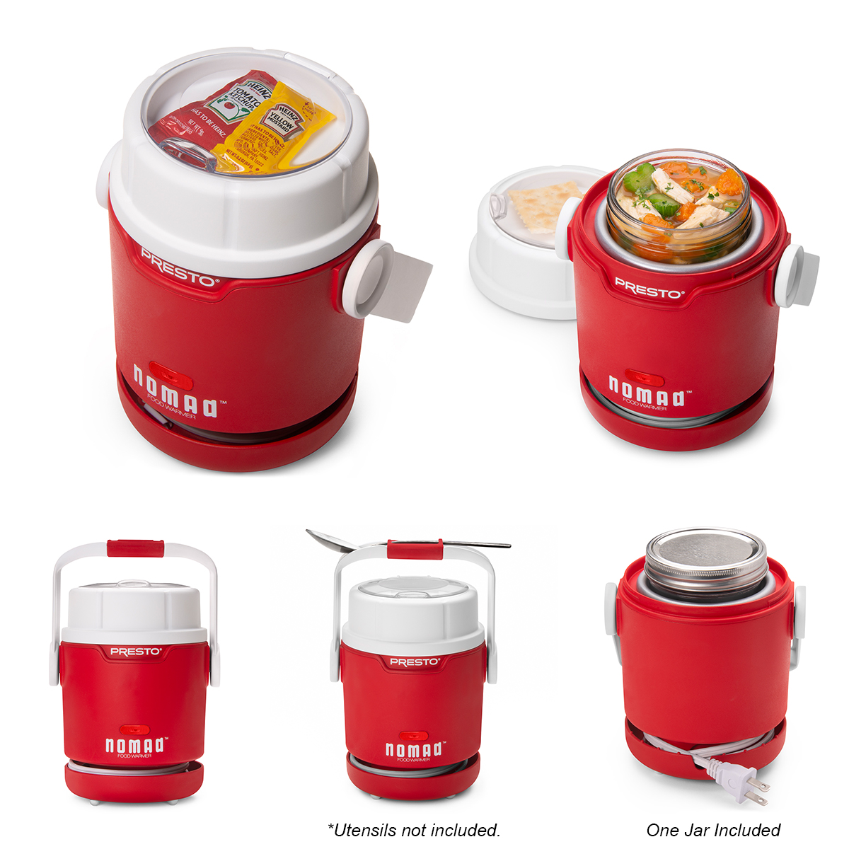 PRESTO® NOMAD® MASON JAR FOOD WARMER