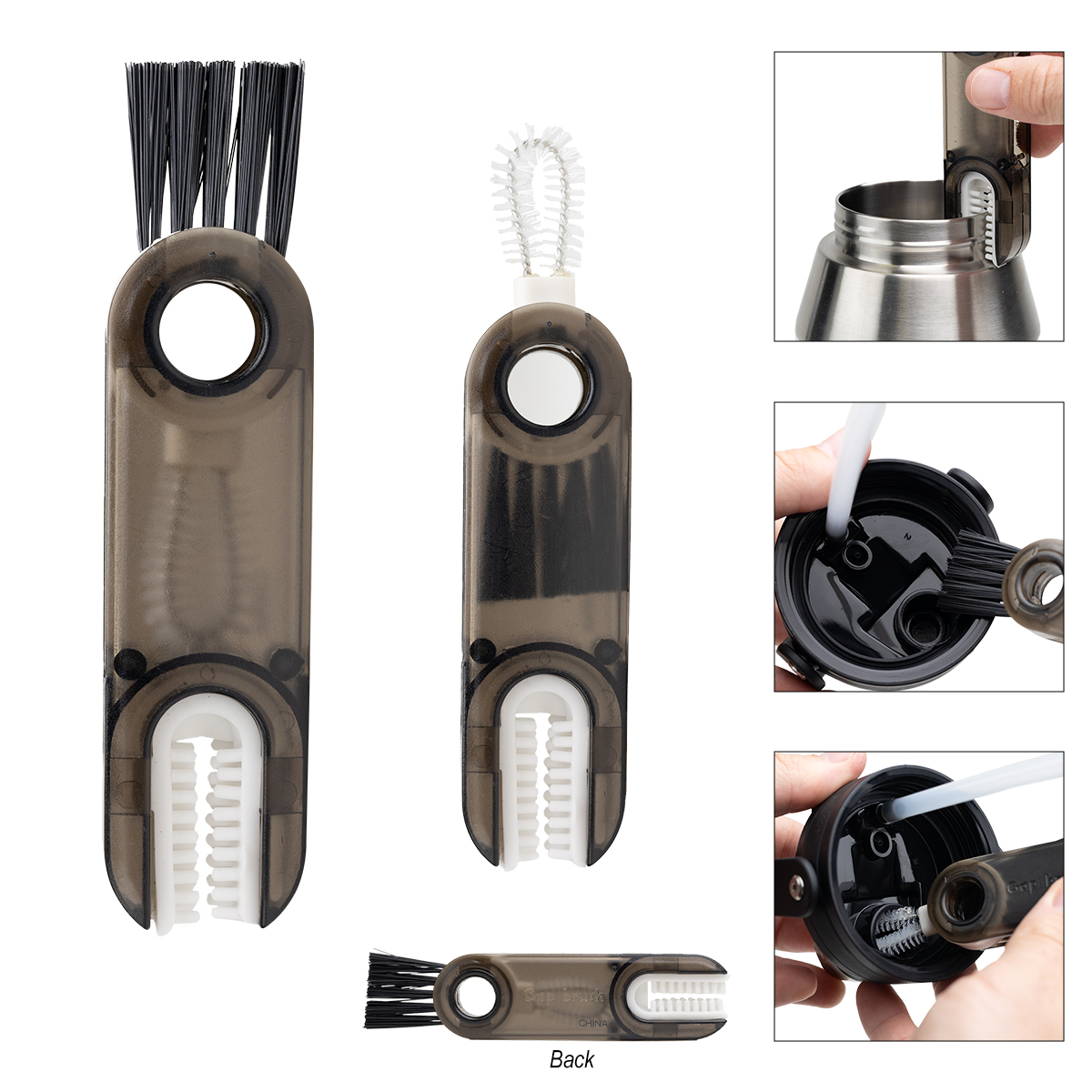 3-In-1 Cup Lid Cleaning Brush Set
