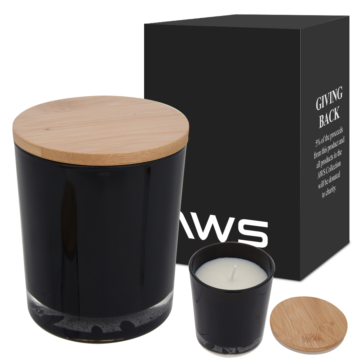 AWS Bamboo Soy Candle