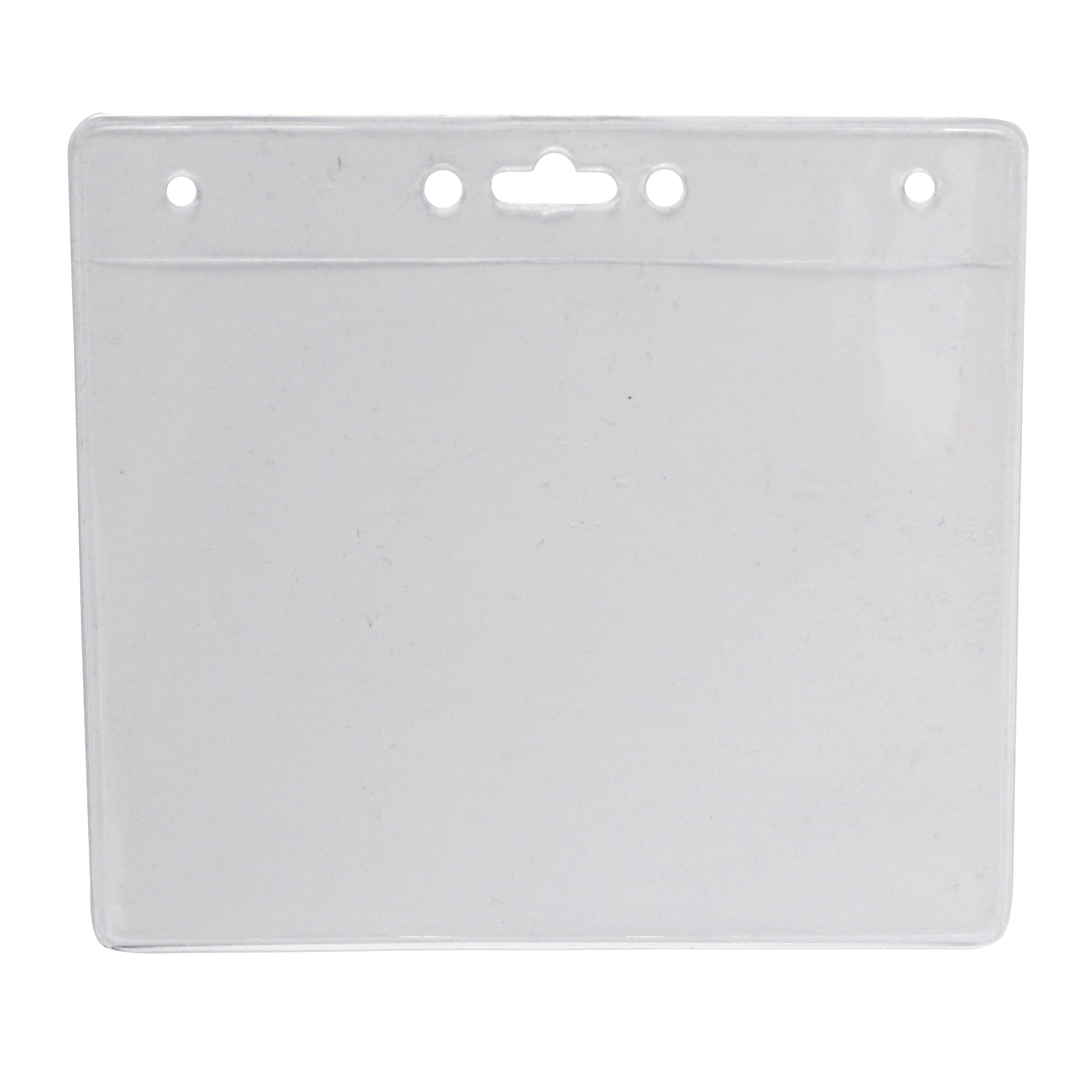 Vinyl Badge Holder Pouch