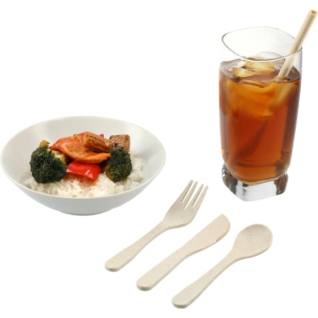 Wheat Straw Utensils To Go