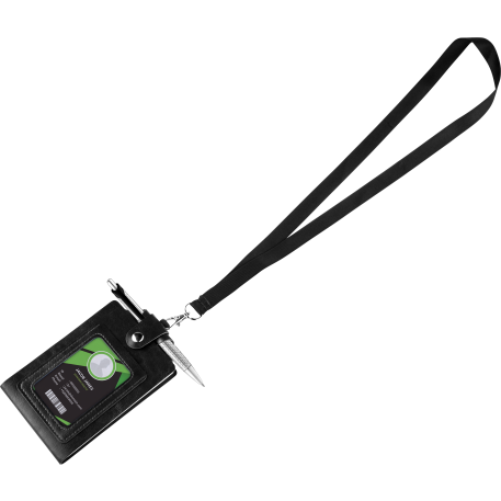 Event Lanyard with Pocket Notes Pad