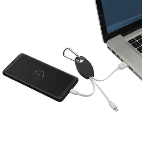 Trebel 3-in-1 Light Up Logo Cable