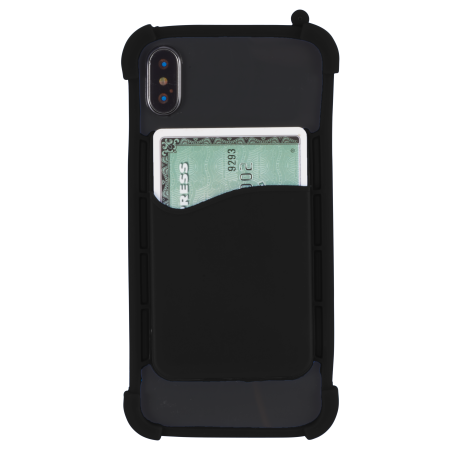 Silicone Phone Wrap with Wallet