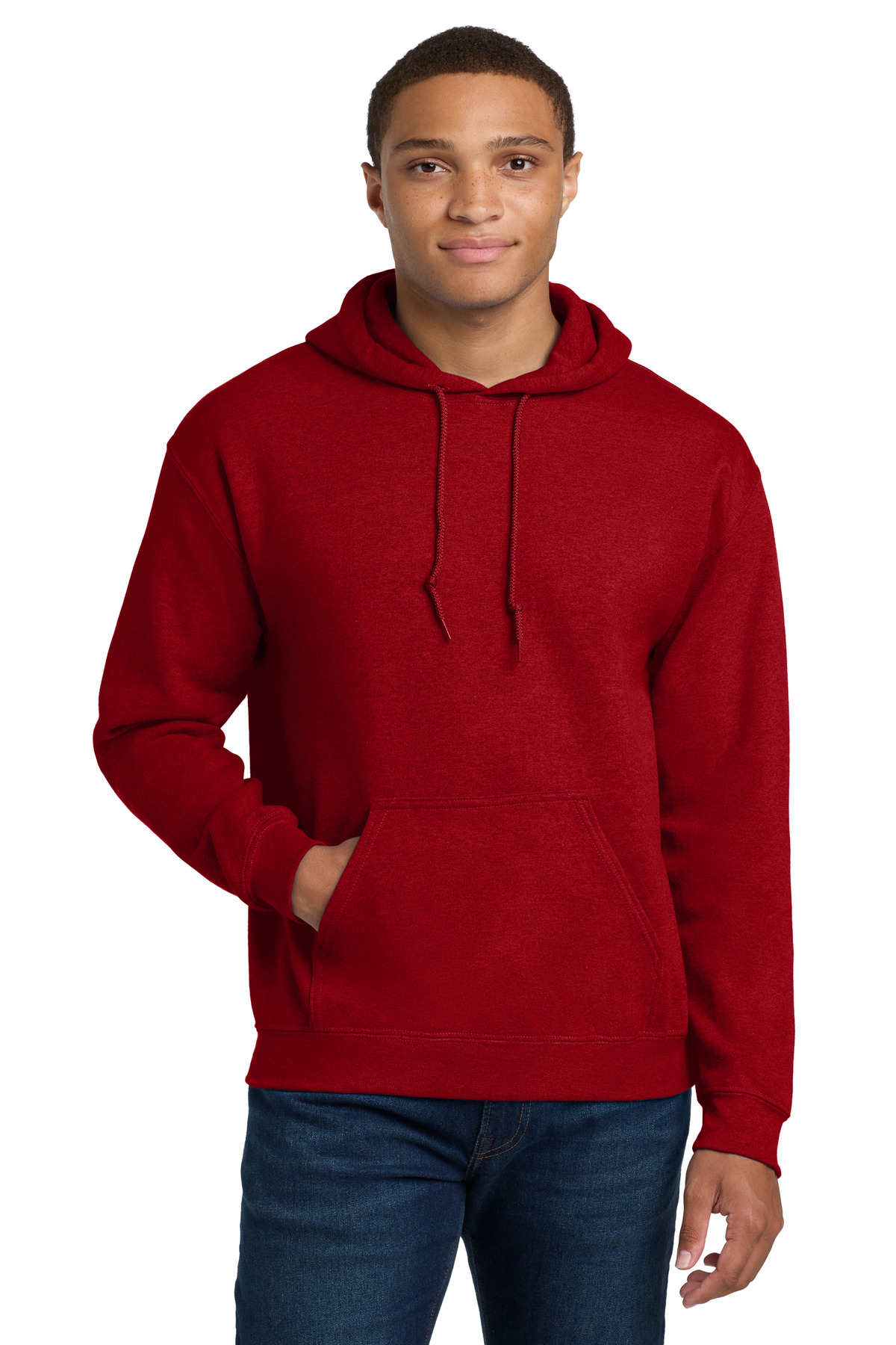 Gildan - Heavy Blend Hooded Sweatshirt.  18500