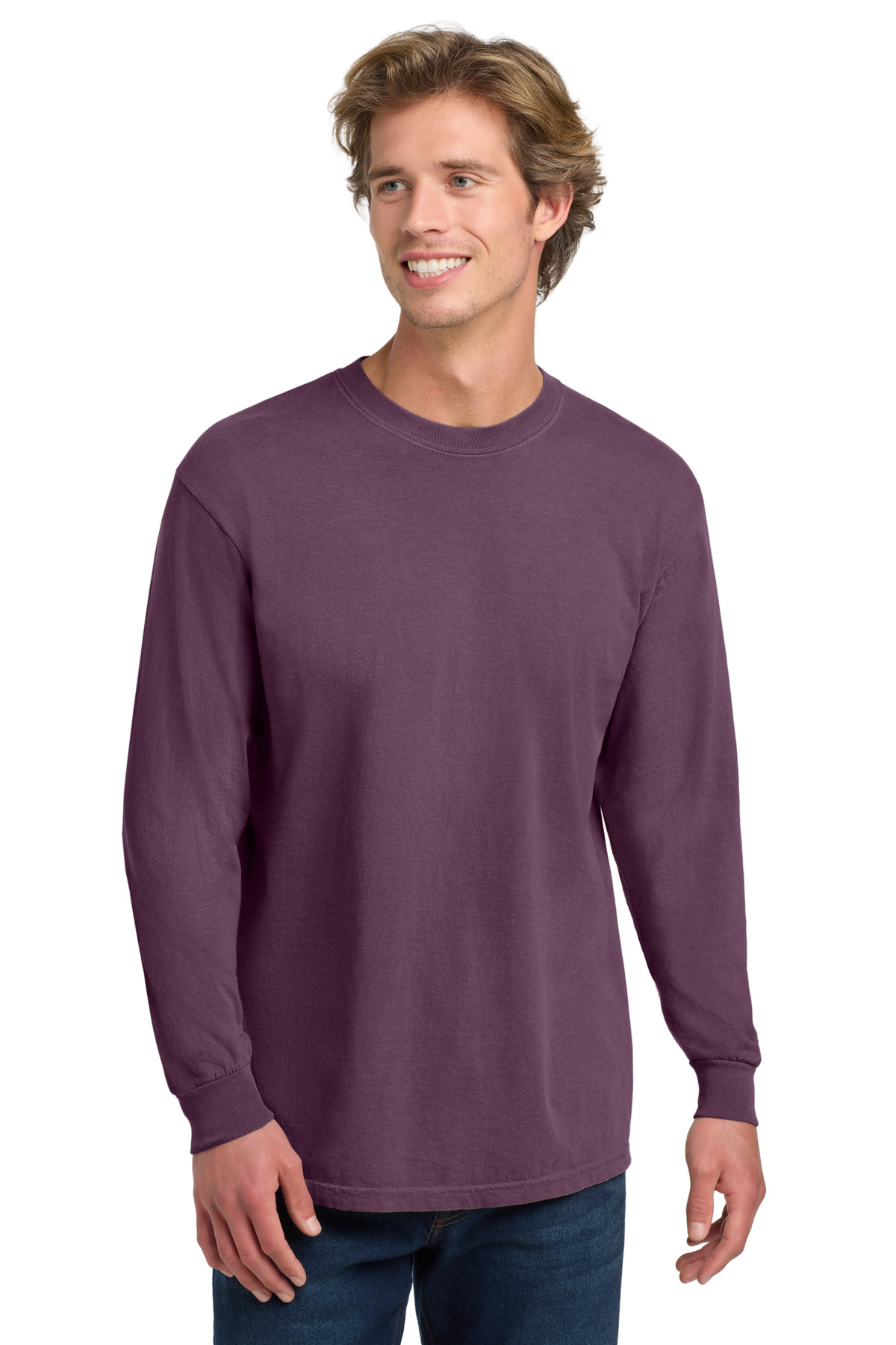 COMFORT COLORS  Heavyweight Ring Spun Long Sleeve Tee. 6014
