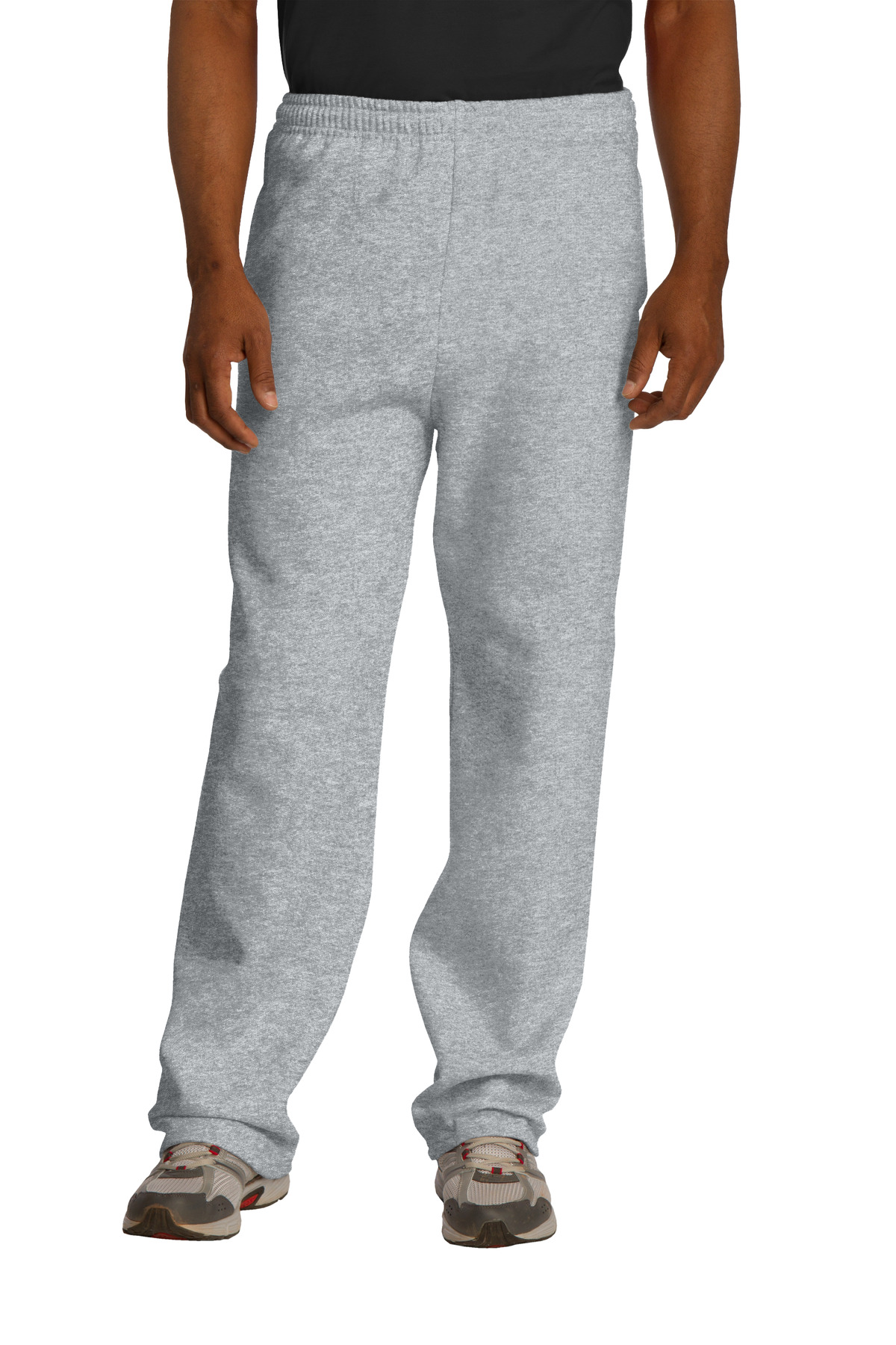 Jerzees NuBlend Open Bottom Pant with Pockets. 974MP