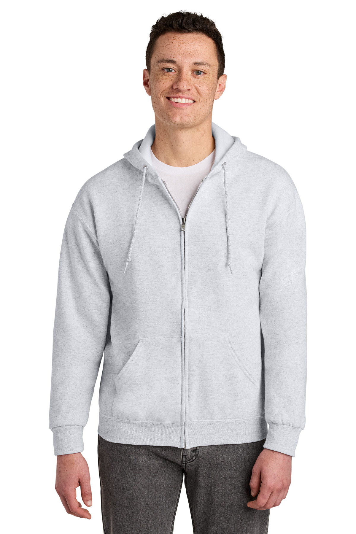 Jerzees - NuBlend Full-Zip Hooded Sweatshirt.  993M