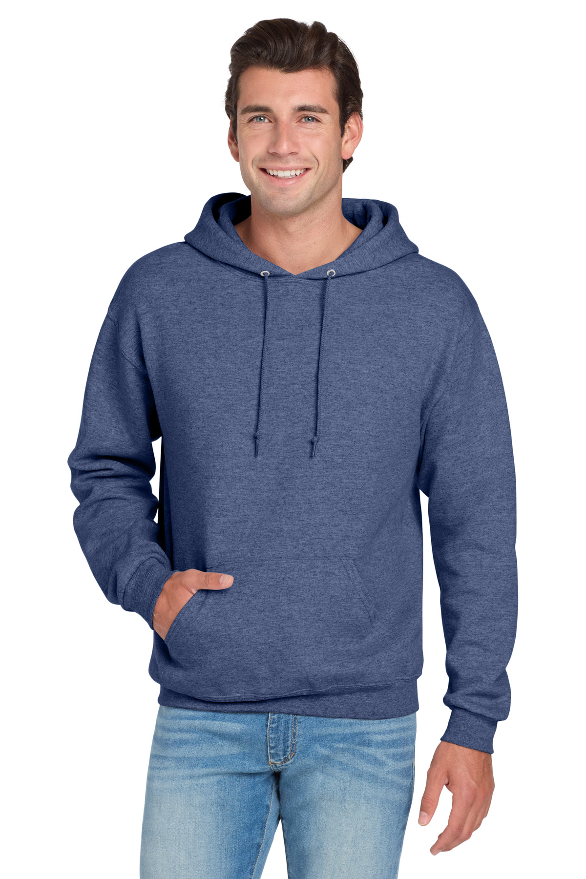 Jerzees NuBlend Pullover Hooded Sweatshirt.  996M
