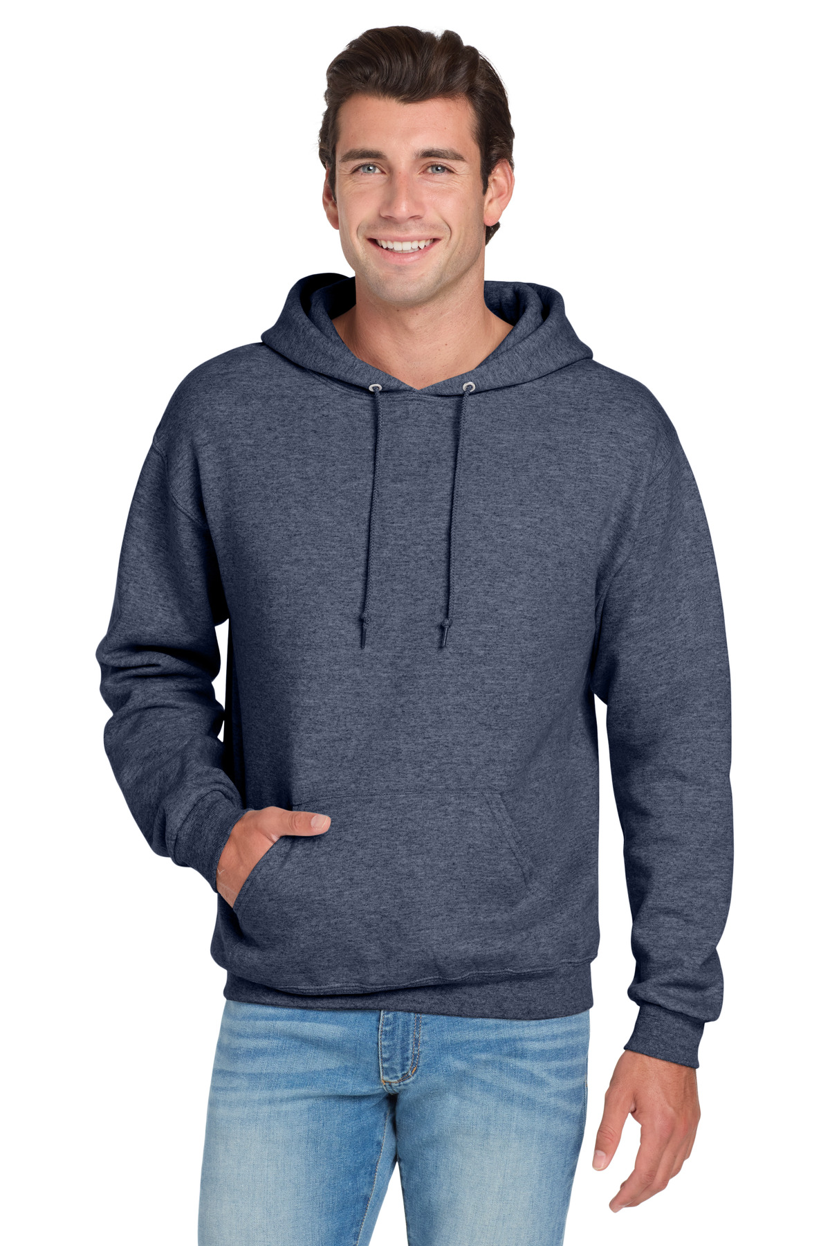 Jerzees NuBlend Pullover Hooded Sweatshirt.  996M