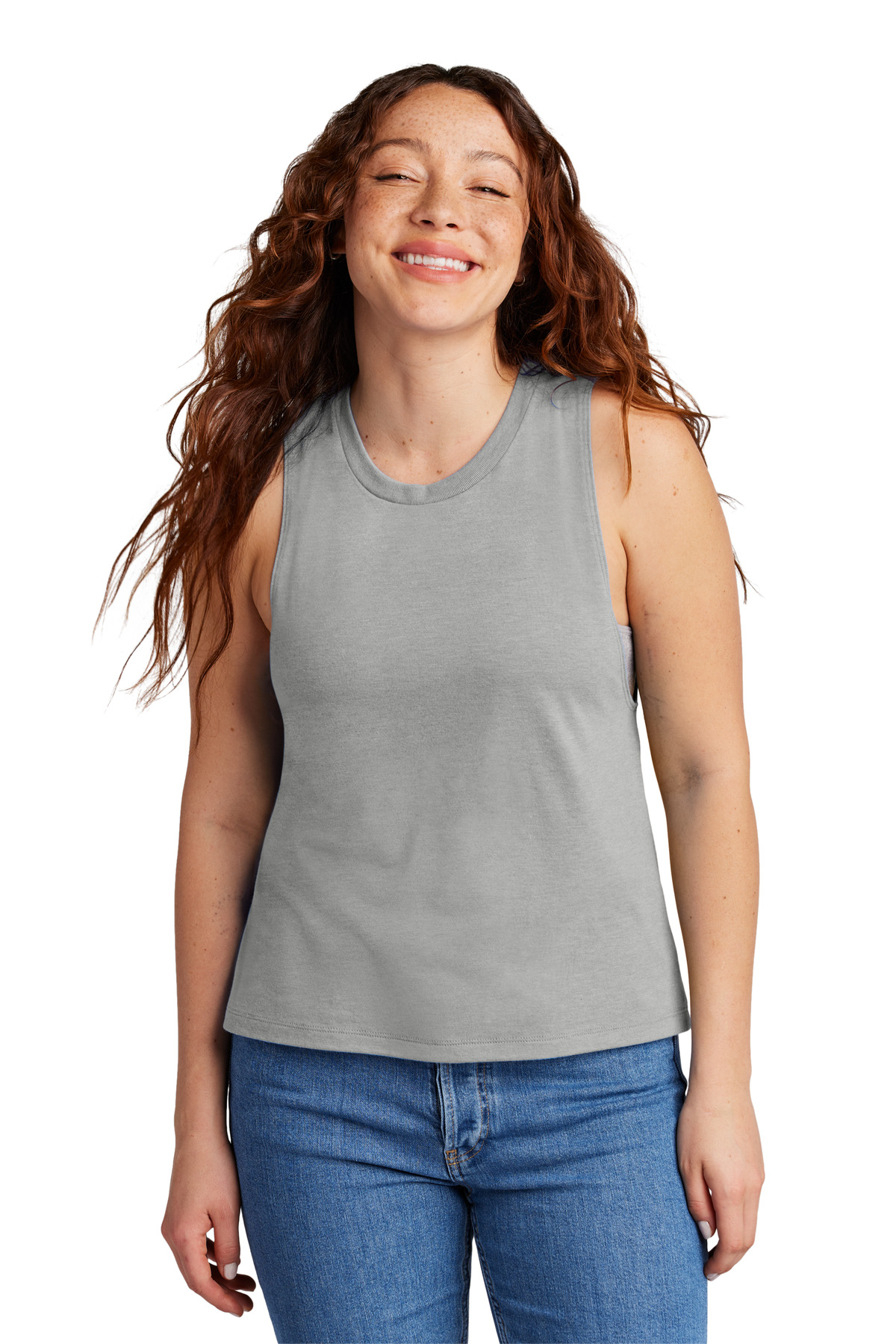 Allmade Womens Tri-Blend Muscle Tank AL2020
