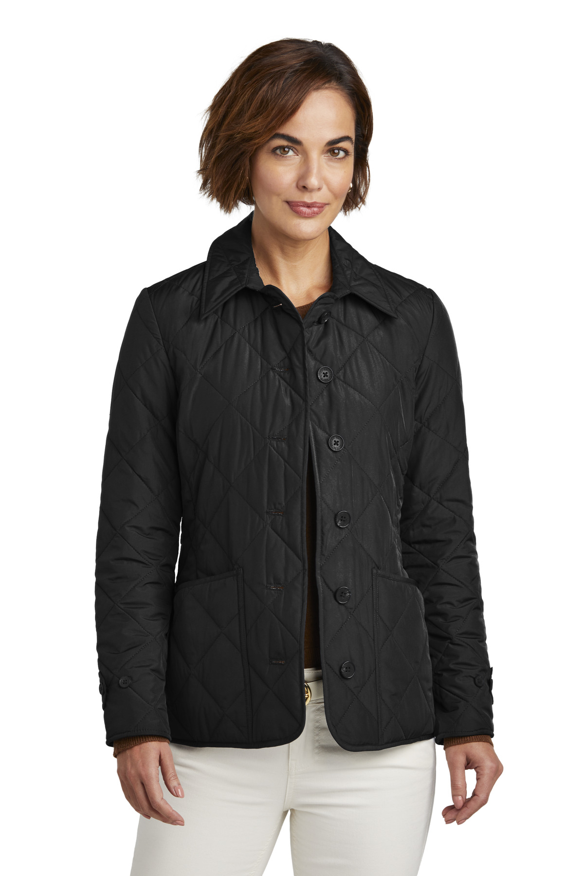 Brooks Brothers Womens Quilted Jacket BB18601