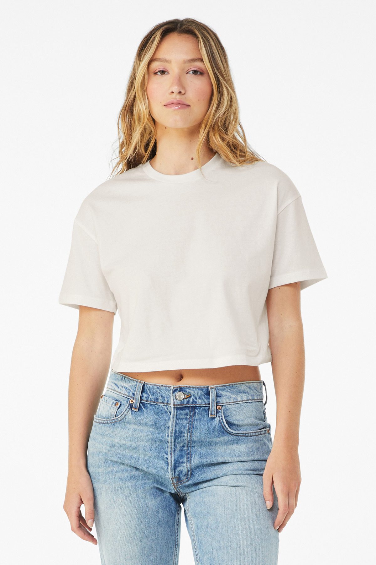BELLA+CANVAS Womens Jersey Crop Tee BC6482