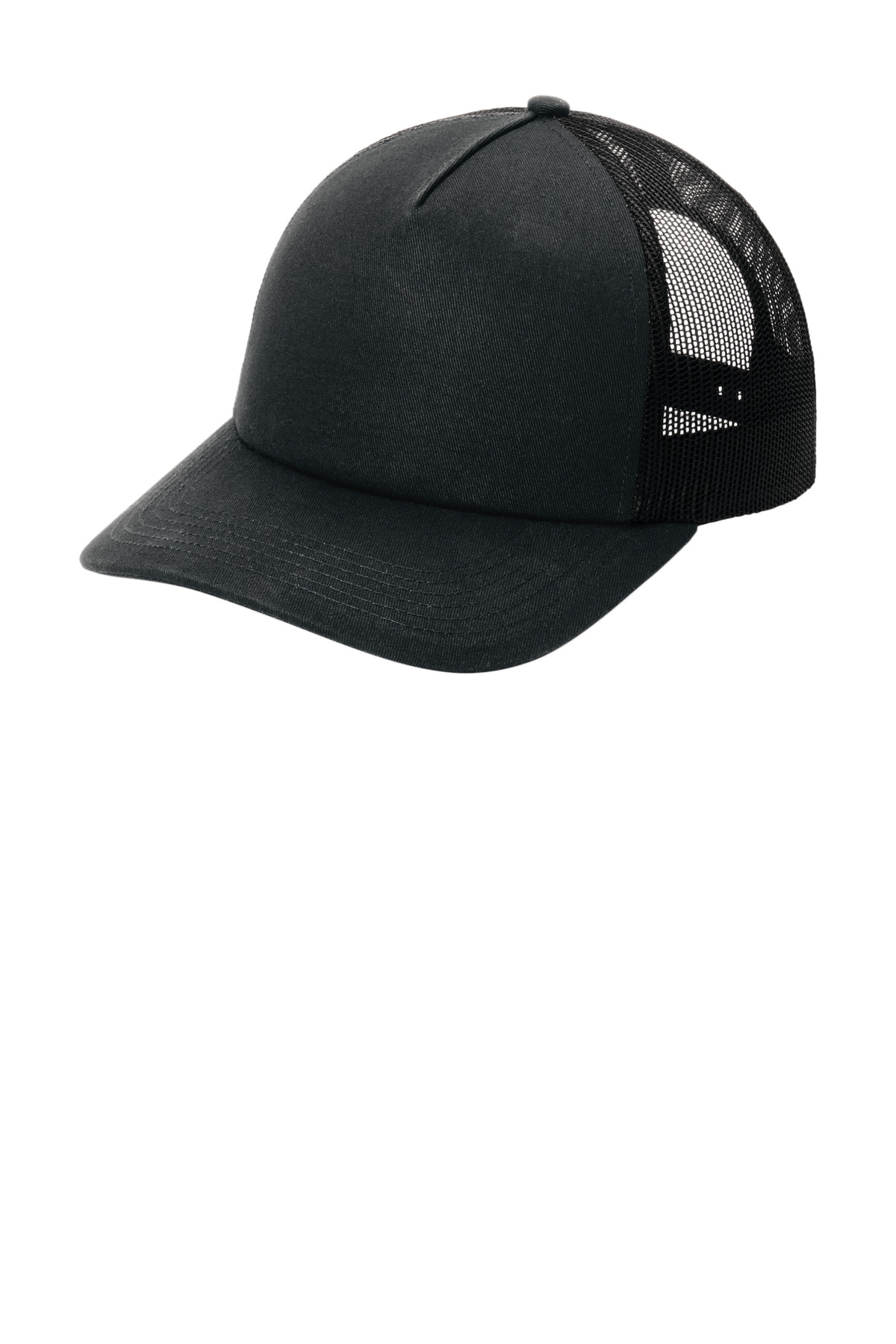 Port Authority Low-Profile Snapback 5-Panel Trucker Cap C405LP