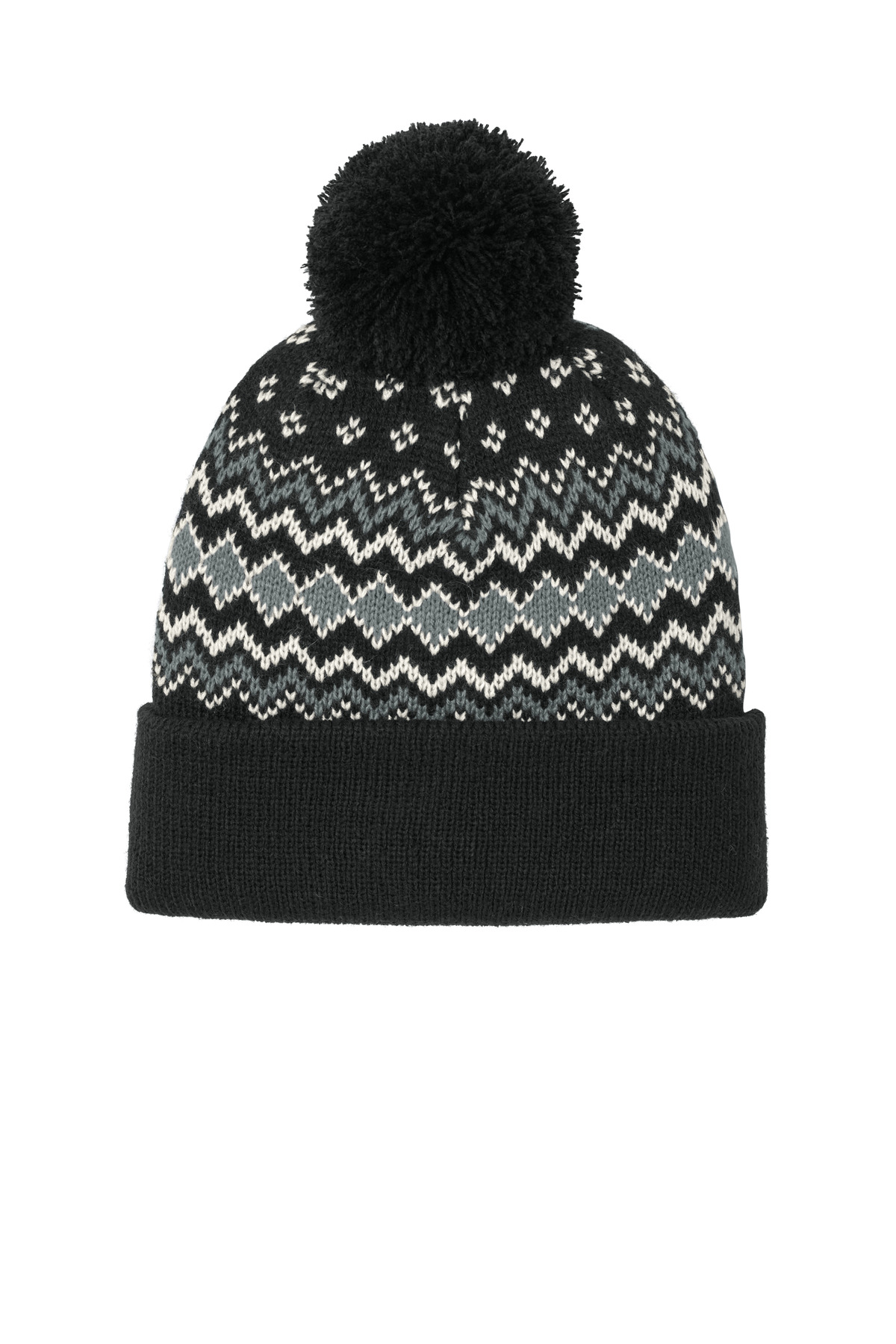 Port Authority Alpine Pom Beanie C991