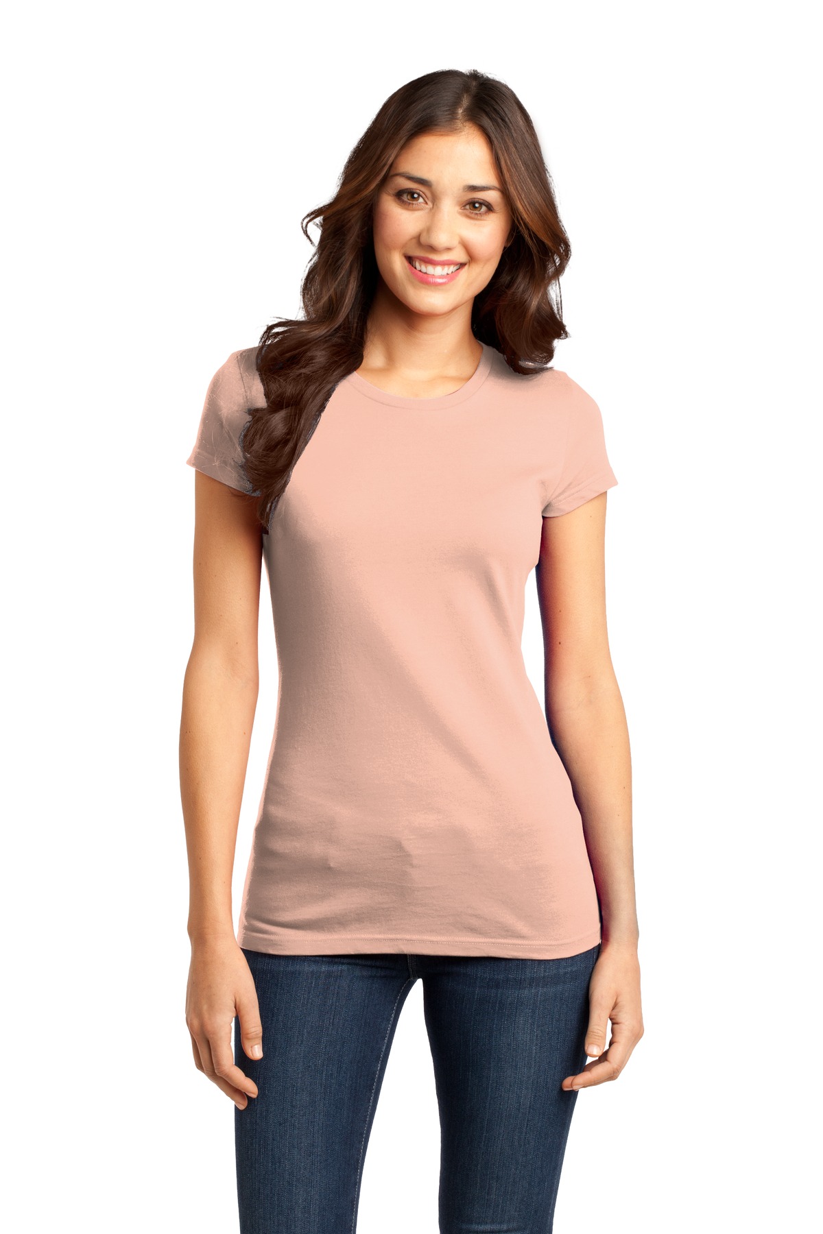 District Womens Fitted Very Important Tee. DT6001