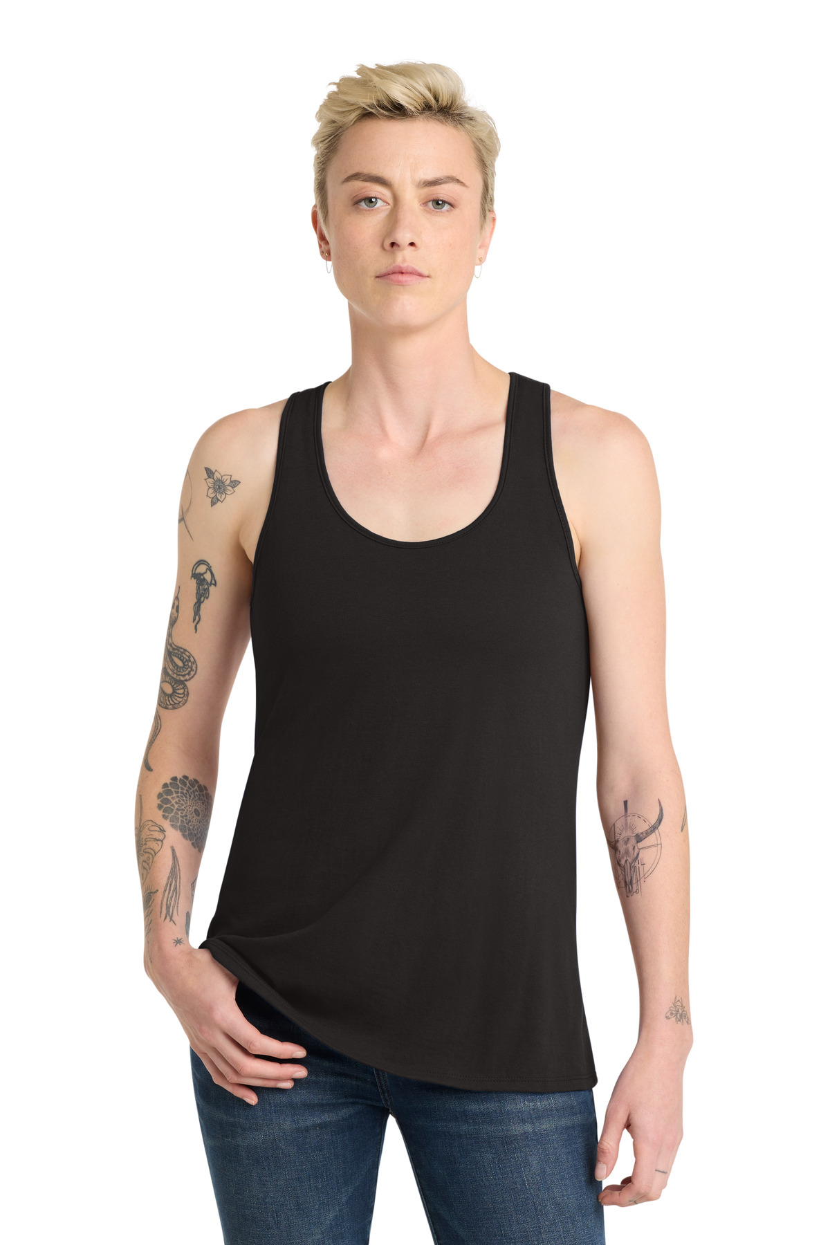 District  Womens V.I.T.  Racerback Tank. DT6302