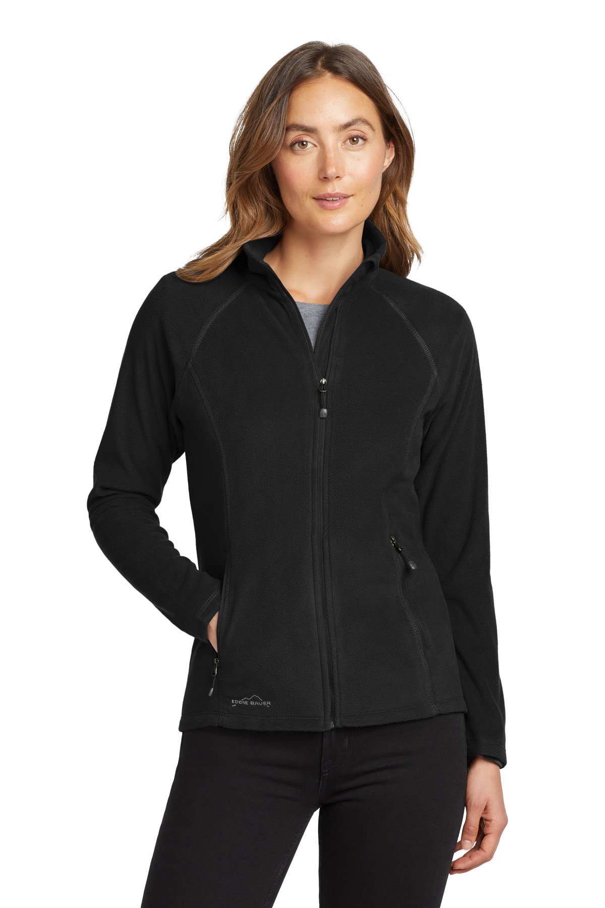Eddie Bauer Womens Full-Zip Microfleece Jacket. EB225