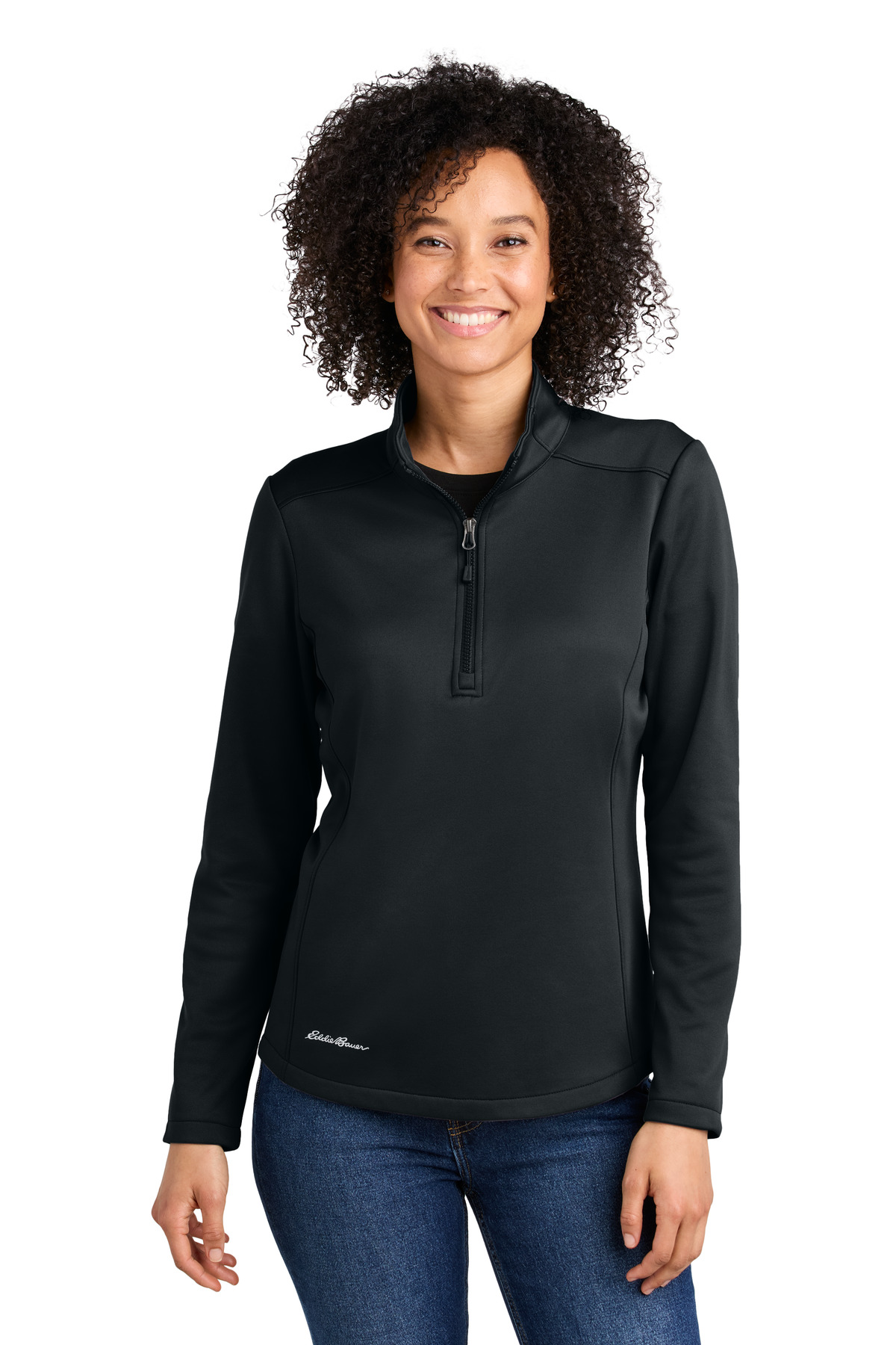 Eddie Bauer Womens Smooth Mid Layer Fleece 1/2-Zip EB2370